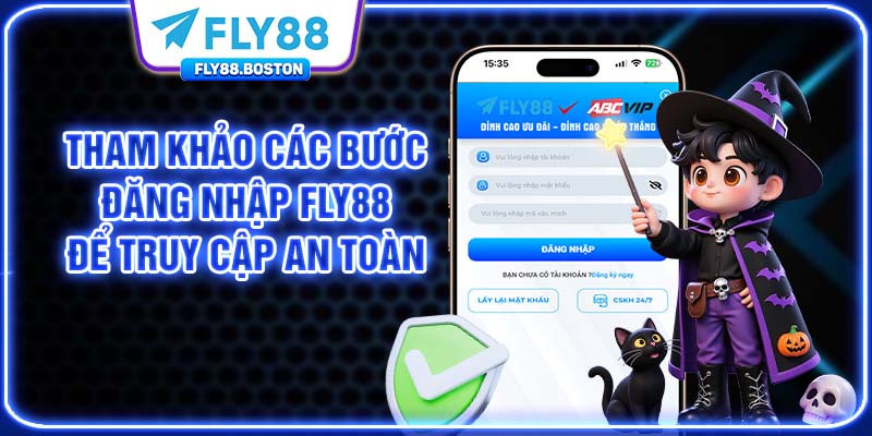 Tham khảo các bước đăng nhập FLY88 để truy cập an toàn
